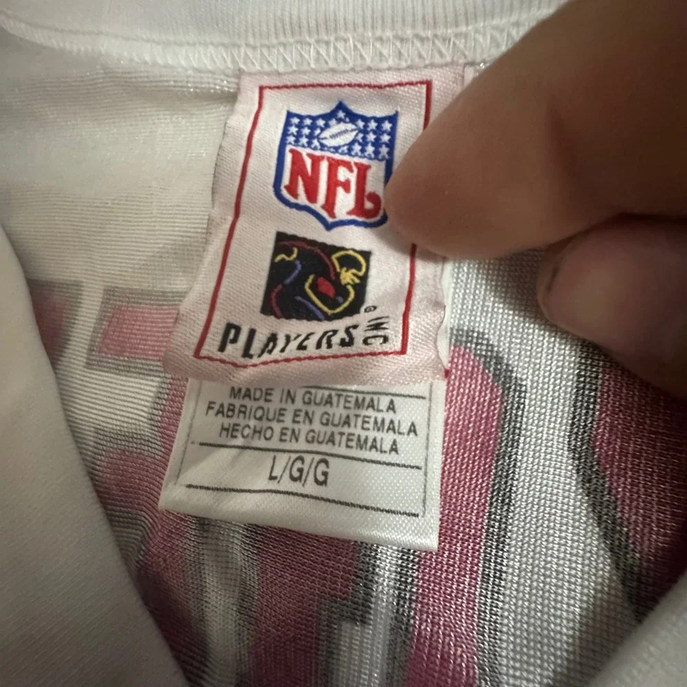 NFL Arizona Cardinals Larry Fitzgerald 11 Jersey White Mens Large L Fan Apparel
